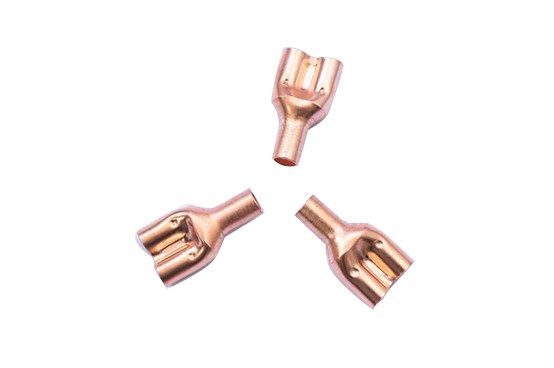 Ketebalan Dinding 0,5mm R410A Air Conditioner Copper Tube 500Mpa Tensile Strength