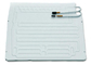 White Roll Bond Refrigerator Evaporator Dengan Sertifikasi CE ROHS ISO 9001