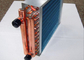 Fleksibilitas Tinggi AC Heat Exchanger, Freezer Heat Exchanger Copper Tube Aluminium Fin