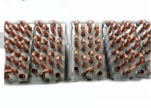 Evaporative Air Cooler Fin Type Tubes Heat Exchanger Coils untuk Pendingin Udara Industri