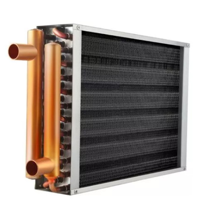 15.88mm Hidroponik Aluminium Fin Evaporator Penghematan Energi Beralur