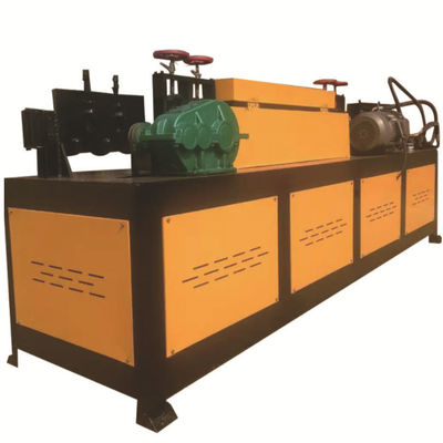 Traction Power 2.2kw Tube Straightening Machine Untuk Batang Baja Melingkar